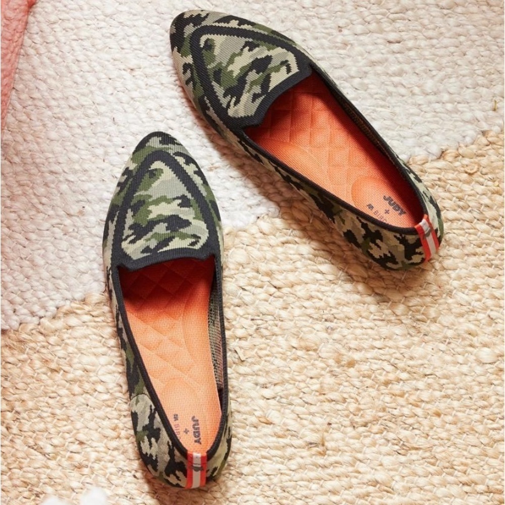 Judy + birdies special edition flats size 8